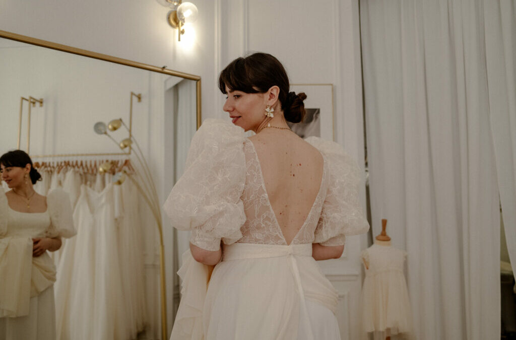 La robe sur mesure de Léa